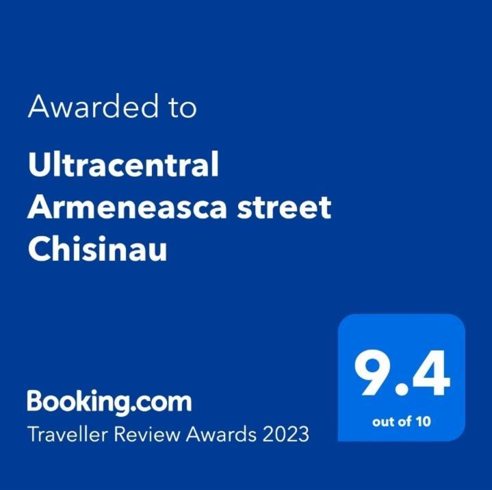 Ultracentral Armeneasca Street Chisinau Exterior foto
